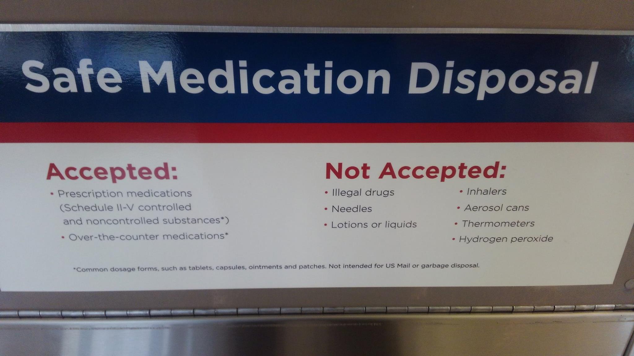 Safe Medication Disposal
